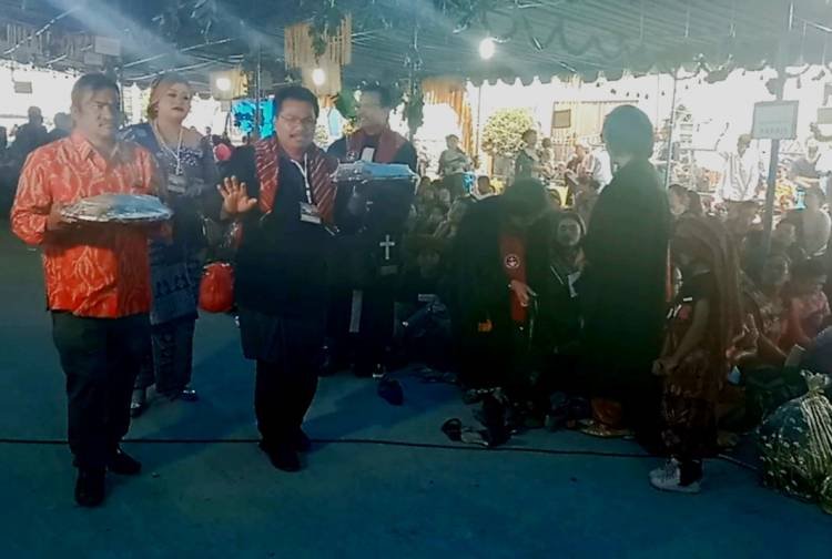 Kerja Rani dan Kerja Tahun GBKP Runggun Jalan Kotacane Digelar Pasca Covid-19