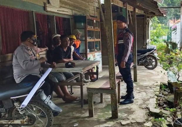 Polsek Prapat Janji  Sosialisasi BLT BBM Bersubsidi