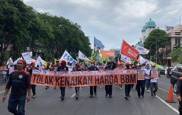 Aksi Lanjutan Tolak BBM, 7 Ribu Buruh Bakal Geruduk Istana 4 Oktober