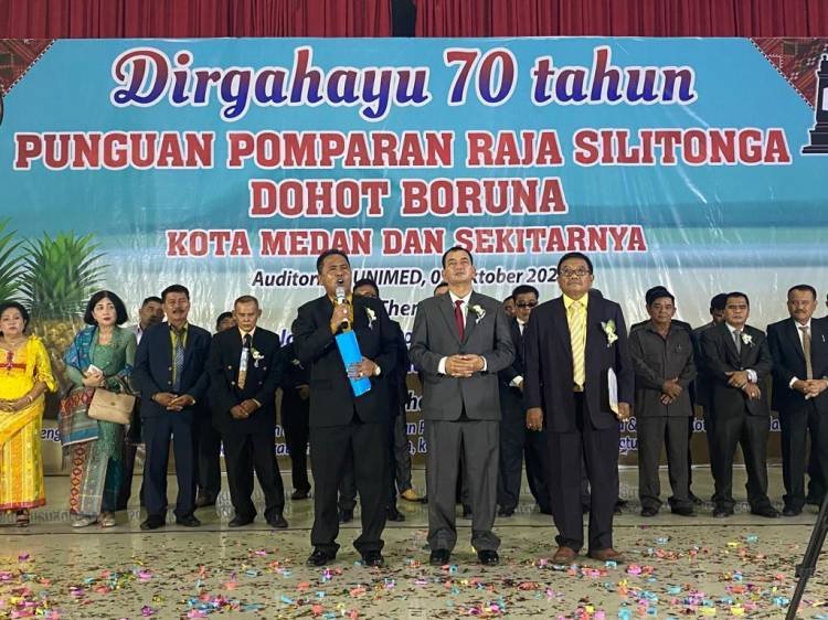 Pengurus PPRSB Silitonga Kota Medan Dilantik, Ir Tolopan Silitonga Ketua