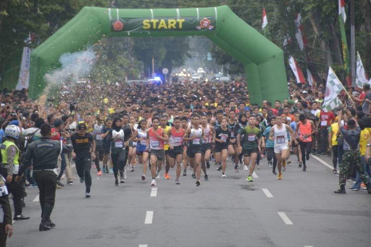 Ribuan Peserta Ikuti Fun Run dan Expo Kodam I/Bukit Barisan