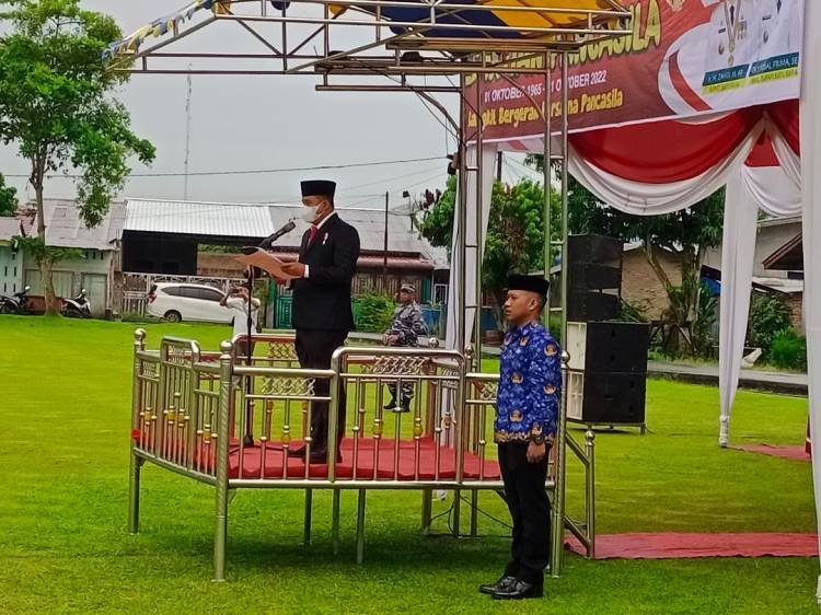 Bupati Batubara Pimpin Upacara Hari Kesaktian Pancasila
