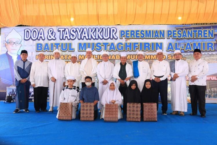 Wagub Sumut Ingatkan Santri Ponpes Baitul Mustaghfirin Manfaatkan Waktu