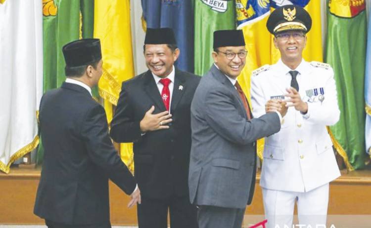 Dilantik, Mendagri Evaluasi Kinerja Pj Gubernur DKI Heru Budi per 3 Bulan