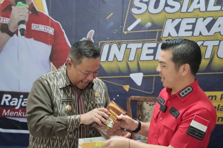 Kanwil Kemenkumham Sumut Gelar Sosialisasi Pelayanan Kekayaan Intelektual di Dairi