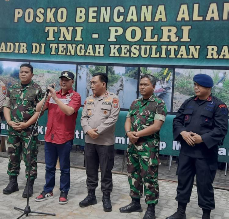 Pemkab Taput Bersama TNI Polri Salurkan 6.148 Paket Bantuan Korban Gempa