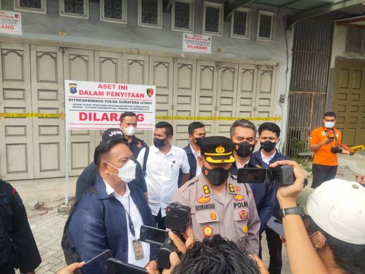 Lagi, Polda Sumut Sita Lima  Aset Bos Judi Online Senilai Rp20 Miliar