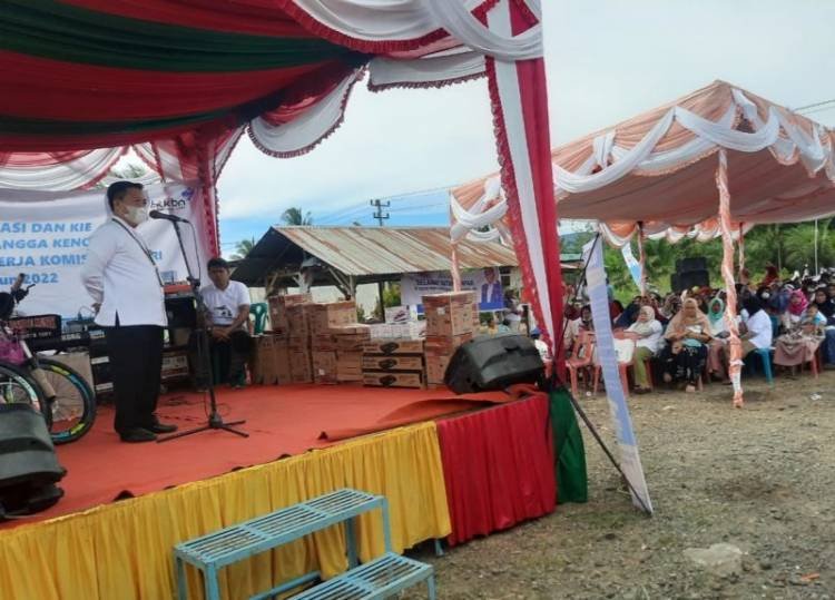 BKKBN dan Komisi IX Sosialisasikan Program Bangga Kencana di Desa Panompuan Jae, Angkola Timur Tapsel