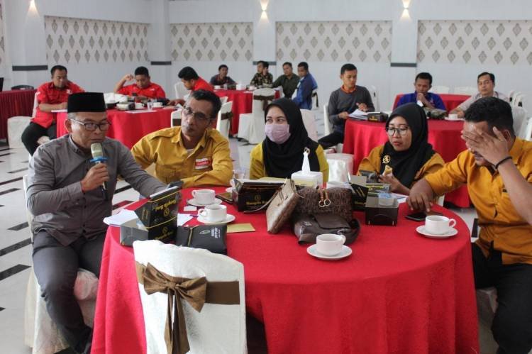 KPU Labura Gelar Rakor Pelaksanaan Verifikasi Faktual Partai Politik