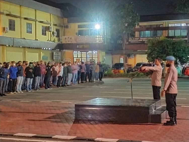 Antisipasi Geng Motor dan Kejahatan Jalanan, Polrestabes Medan Gelar Patroli Sispamkota