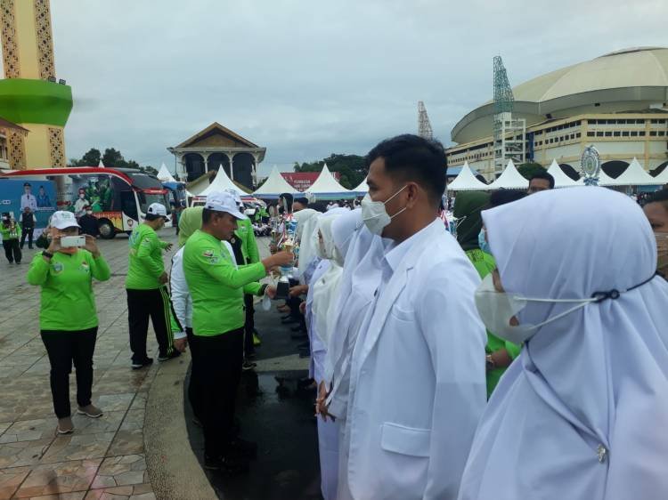 Peringatan HKN ke 58 di Sumut, Pemerintah Komitmen Edukasi dan Layani Kesehatan Masyarakat