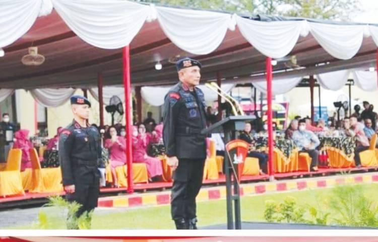 HUT ke-77 Korps Brimob, Gubsu Berpesan Jaga Nama Baik Polri
