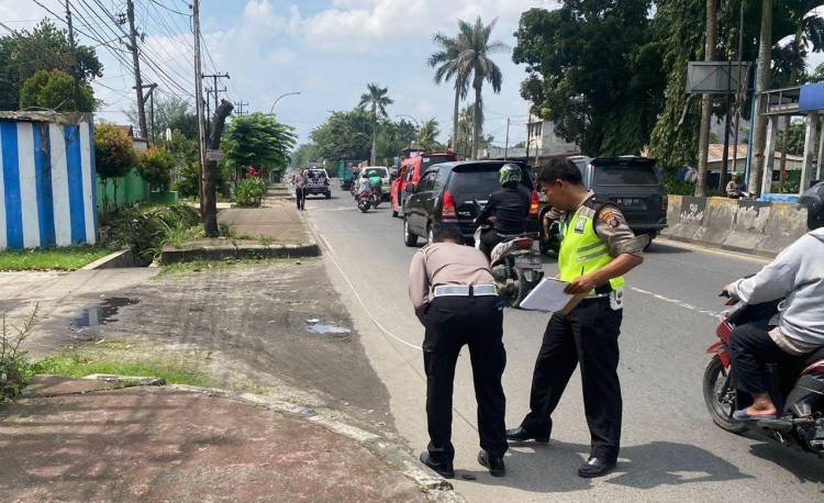 Oknum TNI dan Warga Lubukpakam Tewas Lakalantas di Jalinsum Tanjungmorawa