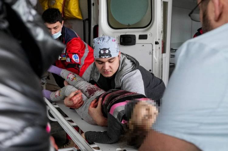Rusia Kembali Serang Ukraina, 437 Anak Tewas 837 Terluka
