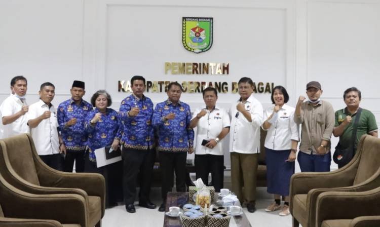 Bupati Sergai H Darma Wijaya Dukung Natal PWI Sumut Tahun 2022 di Medan