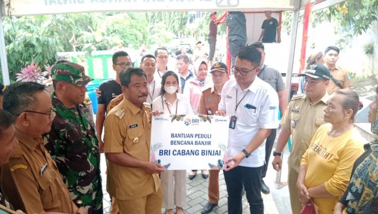 Curah Hujan Tinggi, 902 Kepala Keluarga di Binjai Terdampak Banjir