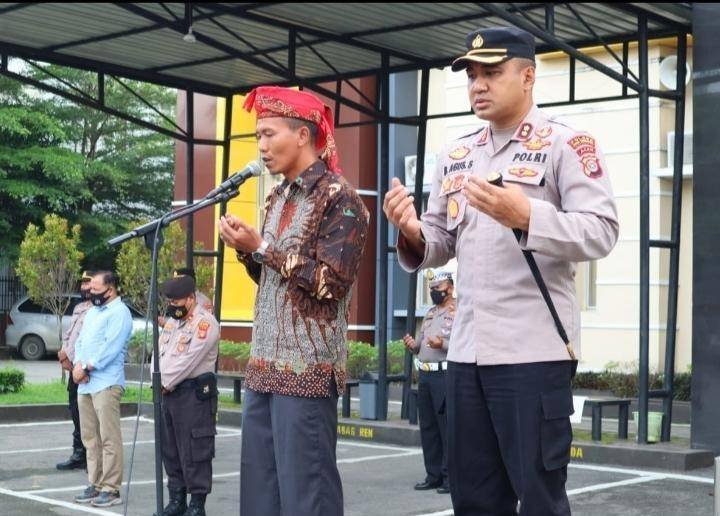 Polres Agara Gelar Doa Bersama Bagi Korban Bencana Gempa Bumi Cianjur