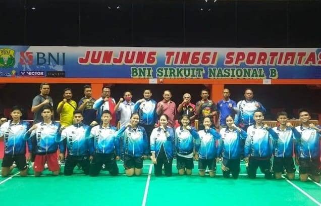 Atlet Bulu Tangkis Tebingtinggi Juara Umum Diajang Porprovsu