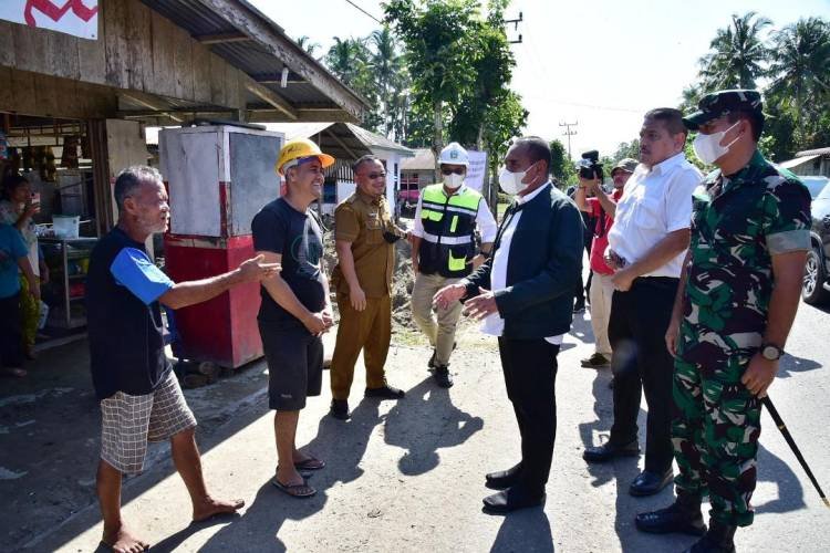 Edy Rahmayadi Harapkan Pembangunan Jalan di Kepulauan Nias Dongkrak Perekonomian