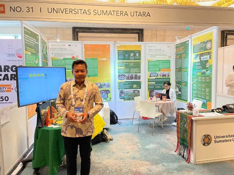 Rektor USU Paparkan Materi Equality Opportunity for All di Ajang QS Higher Ed Summit: Asia Pacific 2022