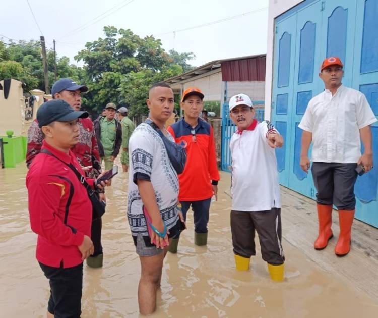 Ribuan Rumah di Kota Tebingtinggi Terendam Banjir, Pj Wali Kota Minta BPBD Buat Dapur Umum