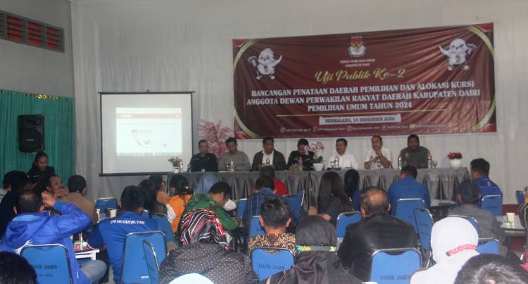 KPU Dairi Harapkan Semua Masyarakat Berpartisipasi Pada Pemilu