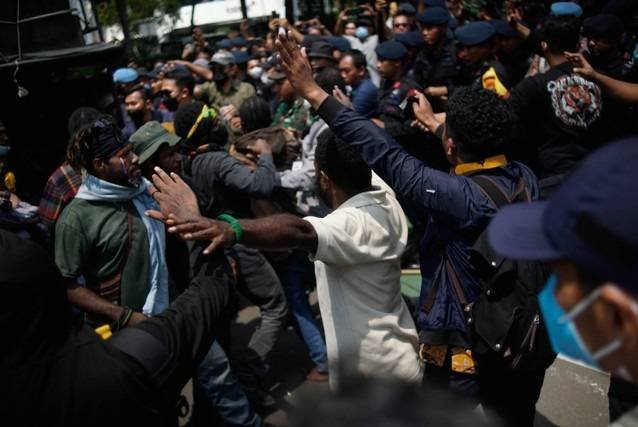 Demo Penolakan Daerah Otonomi Baru Papua di Jakarta Ricuh