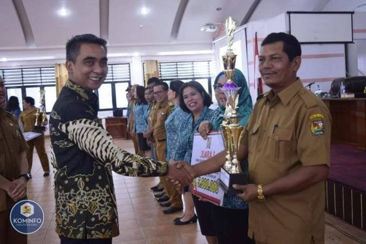 Desa Pola Tebu Karo Juara Lomba Desa Percontohan PKK 2022