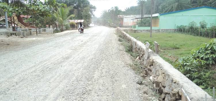 Proyek Jalan Guntingsaga-Telukbinjai Labura Rp 2,5 M Tak Kunjung Diaspal