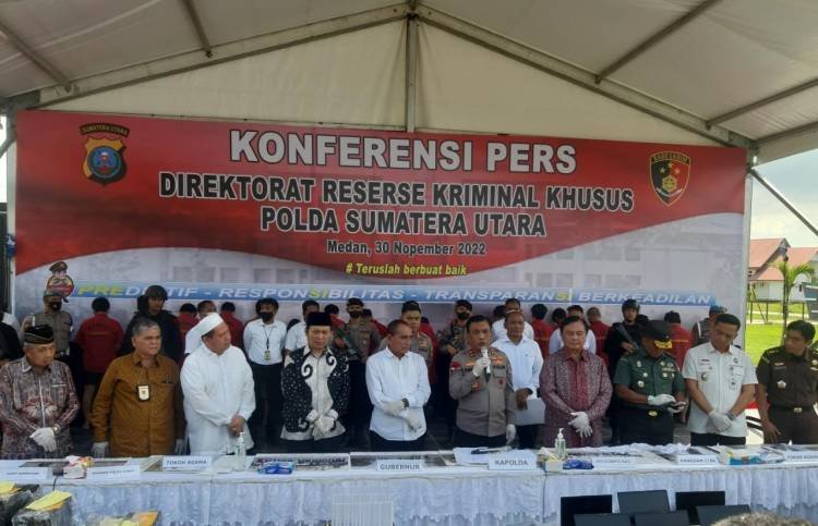 Kasus Judi Online, Polda Sumut Segera Limpahkan Tahap II Kasus Apin BK ke JPU