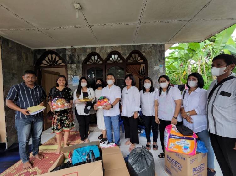 Morimar GBKP Setia Budi Kunjungi Rumah Singgah Komisi HIV/AIDS dan Nafza GBKP