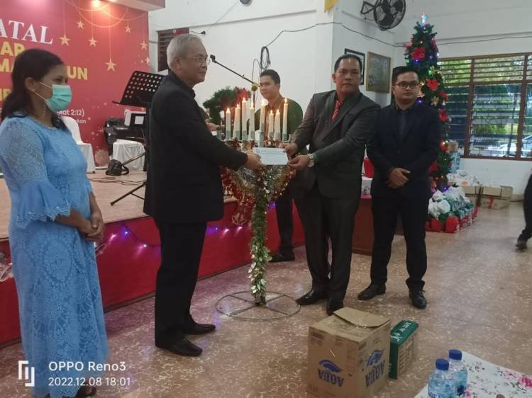 Natal KB Kejari Simalungun Dirayakan Bersama Anak-Anak Panti Asuhan Mamre