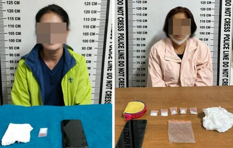 Transaksi Narkoba, 2 Emak-emak Diringkus Polisi