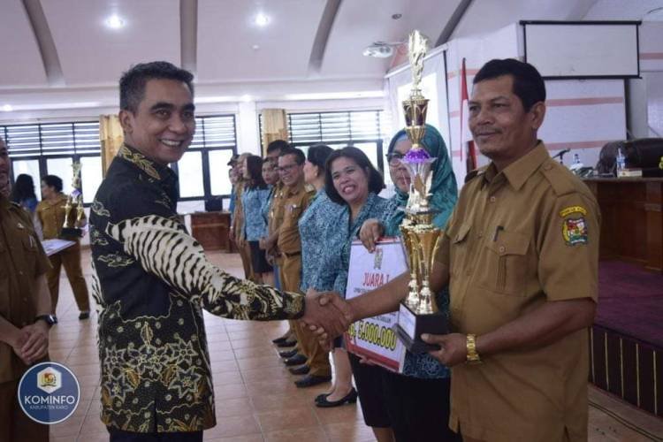 Desa Pola Tebu Karo Juara Lomba Desa Percontohan PKK 2022