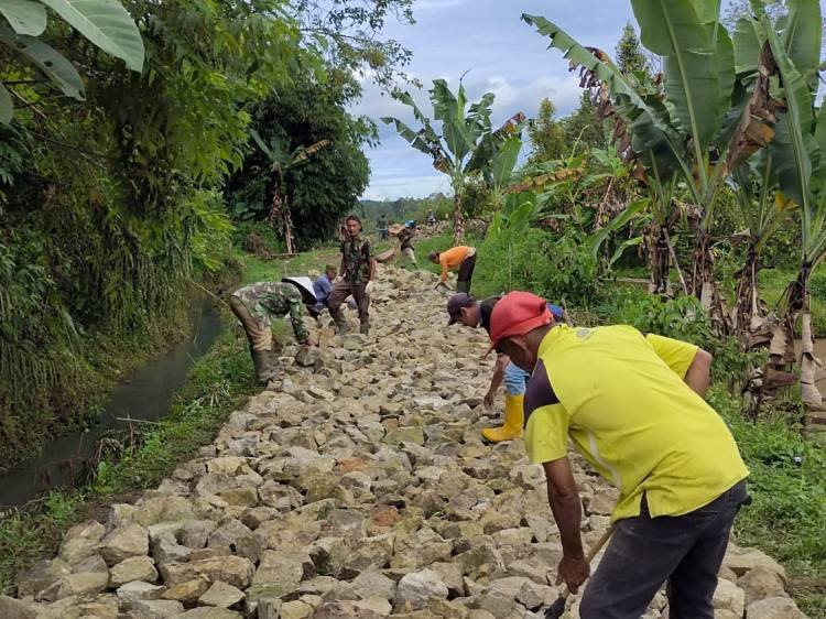 Jalan Pertanian Penghubung Tanjung Selamat-Bahtangan Simalungun Dibangun