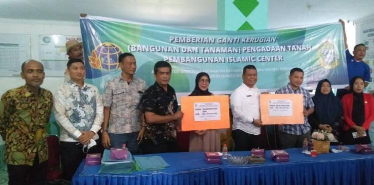 Pemprov Sumut Bayar Ganti Rugi Tanaman dan Bangunan untuk Pembangunan Islamic Center