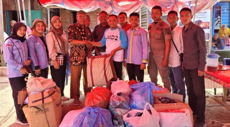 BKPRMI Labura Bantu Korban Kebakaran di Simandulang