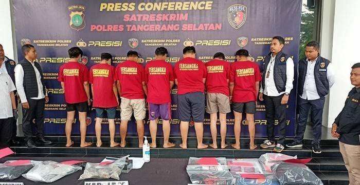 7 Suporter Persita Jadi Tersangka Pelemparan Bus Persis Solo di Tangerang