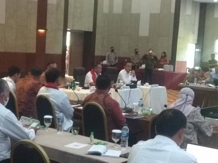 Menpora Pimpin Rakor Persiapan F1 PowerBoat di Balige
