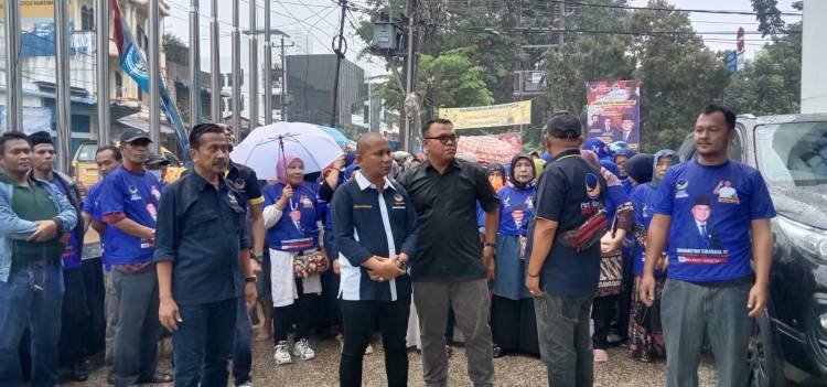 Wakil Ketua DPRD SU H Rahmansyah Sibarani Daftar Jadi Caleg ke Partai NasDem