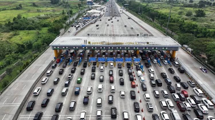 Jasa Marga: 5,6 Juta Kendaraan Lintasi 4 Gerbang Tol Utama Selama Nataru