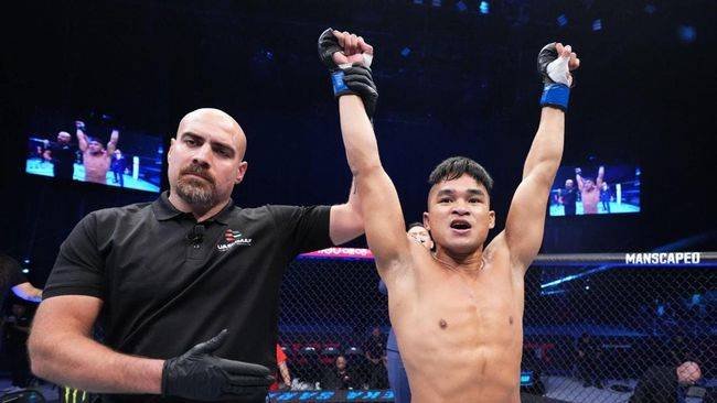 Petarung Indonesia Jeka Saragih Hadapi Anshul Jubli (India) di Final Road to UFC