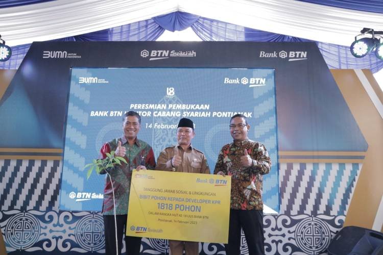 Genap Berusia 18 Tahun, BTN Syariah Tetap Fokus Dukung Program Rumah Nasional