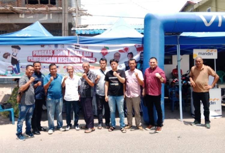 Meriahkan HPN ke-77, PWI Binjai dan Sejumlah Komunitas Gelar Bhakti Sosial