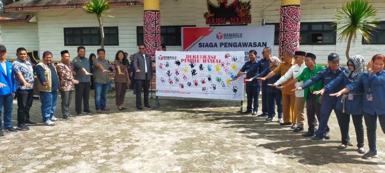 Bawaslu Dairi Gelar Apel Siaga