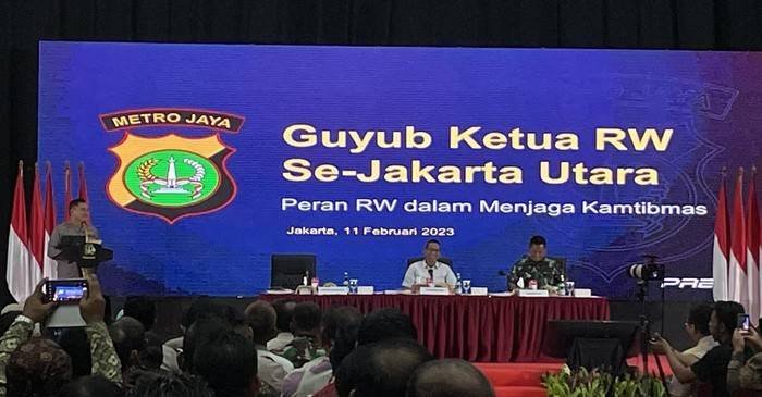 Kumpul Bareng RW Se-Jakut, Kapolda Metro Sorot Fenomena Anak Ngelem