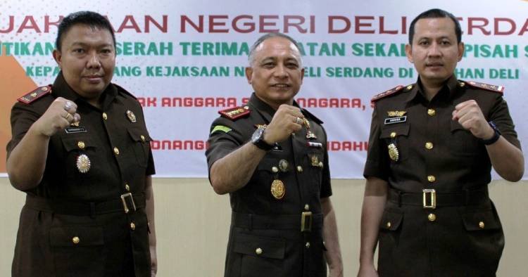 Hamonangan P Sidauruk Dilantik Jadi Kacabjari Deliserdang di Labuhandeli