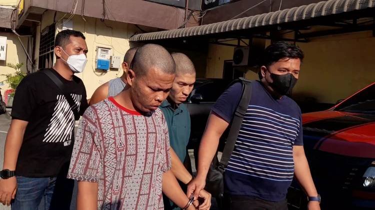 Tiga Tersangka Begal Berkelewang Penodong Pasutri Ditangkap Polisi