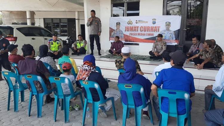 Kapolsek Medan Timur Imbau Warga Segera Melapor Jika Ada Masalah
