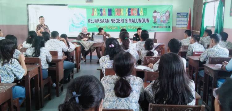 JMS Kejari Simalungun Edukasi Siswa Hindari Bahaya Narkoba